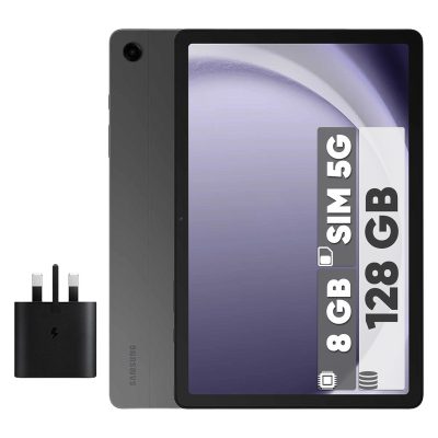 تبلت 11 اینچ سامسونگ مدل Galaxy Tab A9 Plus 5G ظرفیت 128 گیگابایت و رم 8 گیگابایت به همراه شارژر